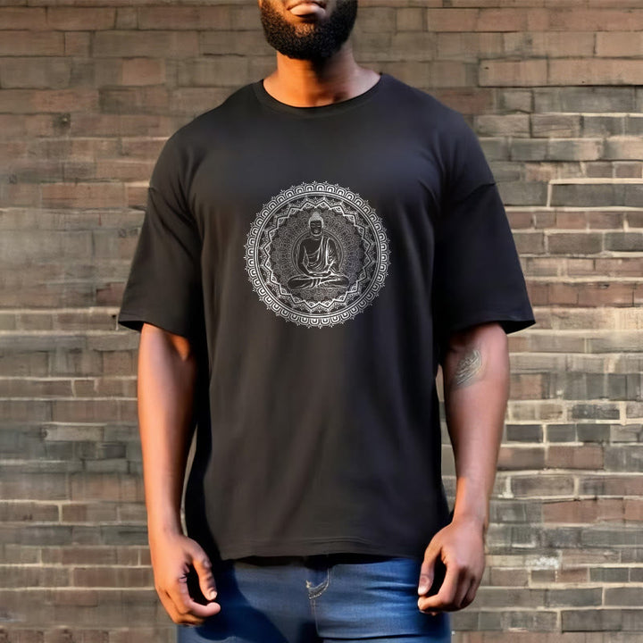 Camiseta de algodón con mandala de Buddha Stones de Buda - image 10