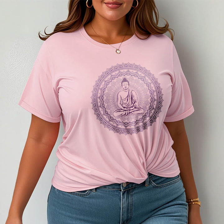 Camiseta de algodón con mandala de Buddha Stones de Buda - image 19