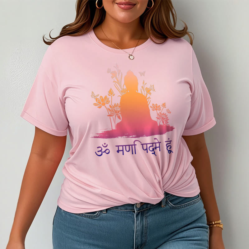 Camiseta Buddha Stones sánscrito OM NAMAH SHIVAYA - image 13
