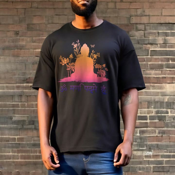 Camiseta Buddha Stones sánscrito OM NAMAH SHIVAYA - image 7