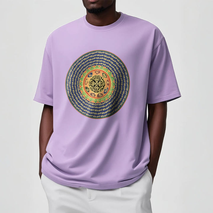 Camiseta sánscrita con Buddha Stones 108 Om Mani Padme Hum Mantra - image 19