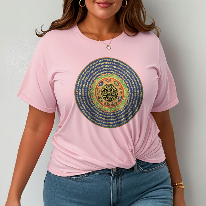 Camiseta sánscrita con Buddha Stones 108 Om Mani Padme Hum Mantra - image 13