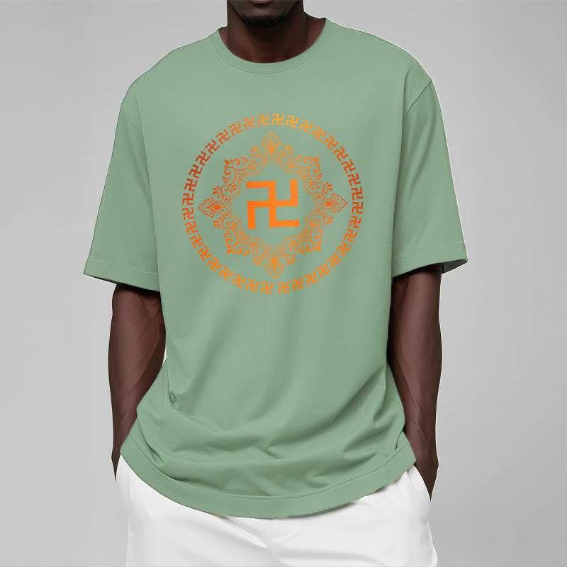 Camiseta con esvástica y Buddha Stones - image 15