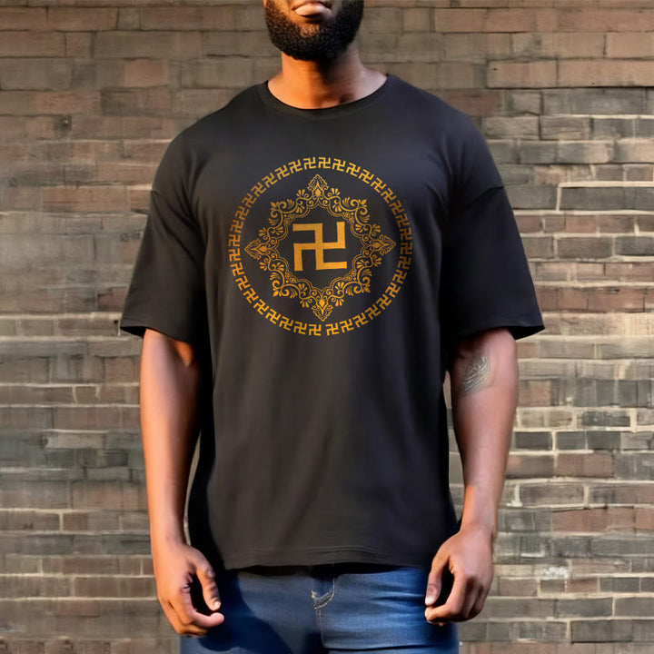 Camiseta con esvástica y Buddha Stones - image 8