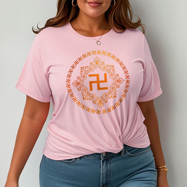 Camiseta con esvástica y Buddha Stones - image 12