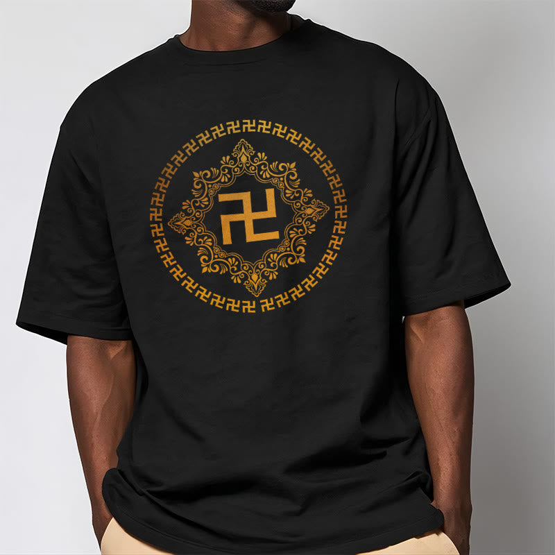 Camiseta con esvástica y Buddha Stones - image 9