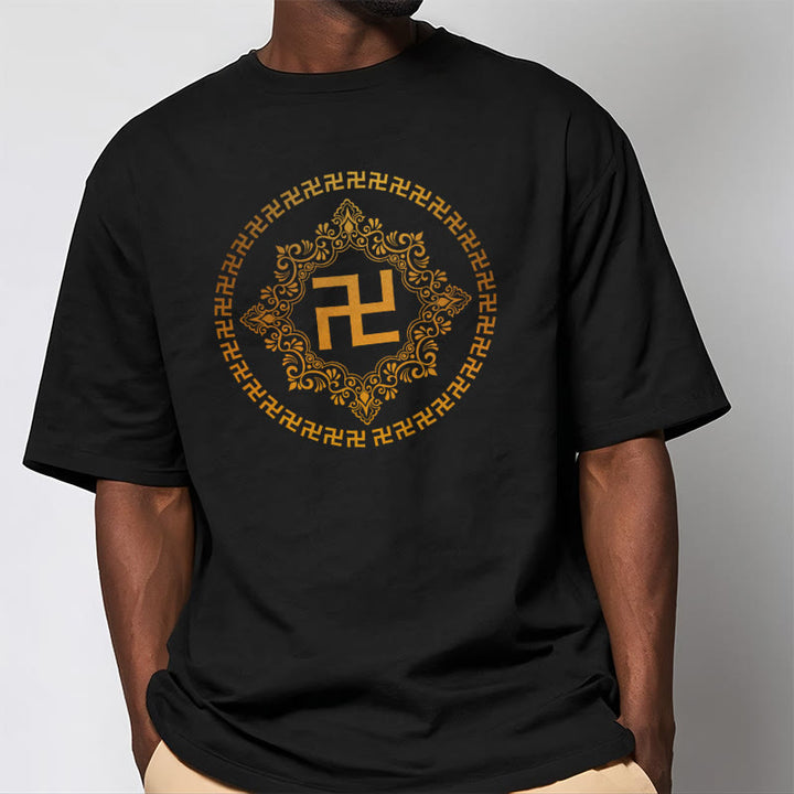 Camiseta con esvástica y Buddha Stones - image 9