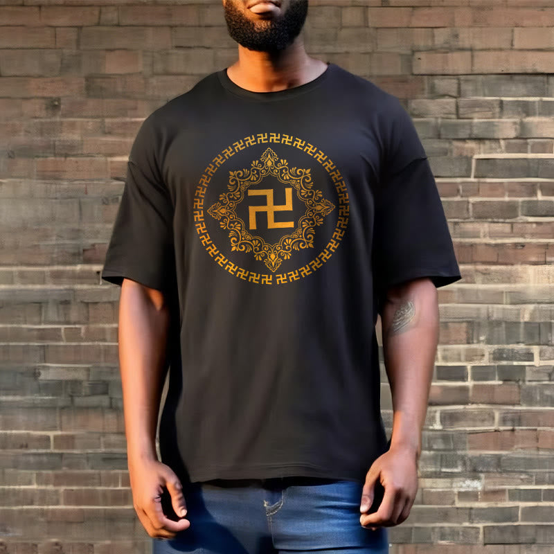 Camiseta con esvástica y Buddha Stones - image 9