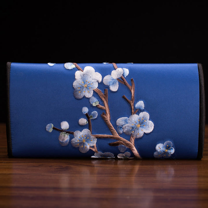 Bolso de mano largo con Buddha Stones , estilo Plum Bossom Su