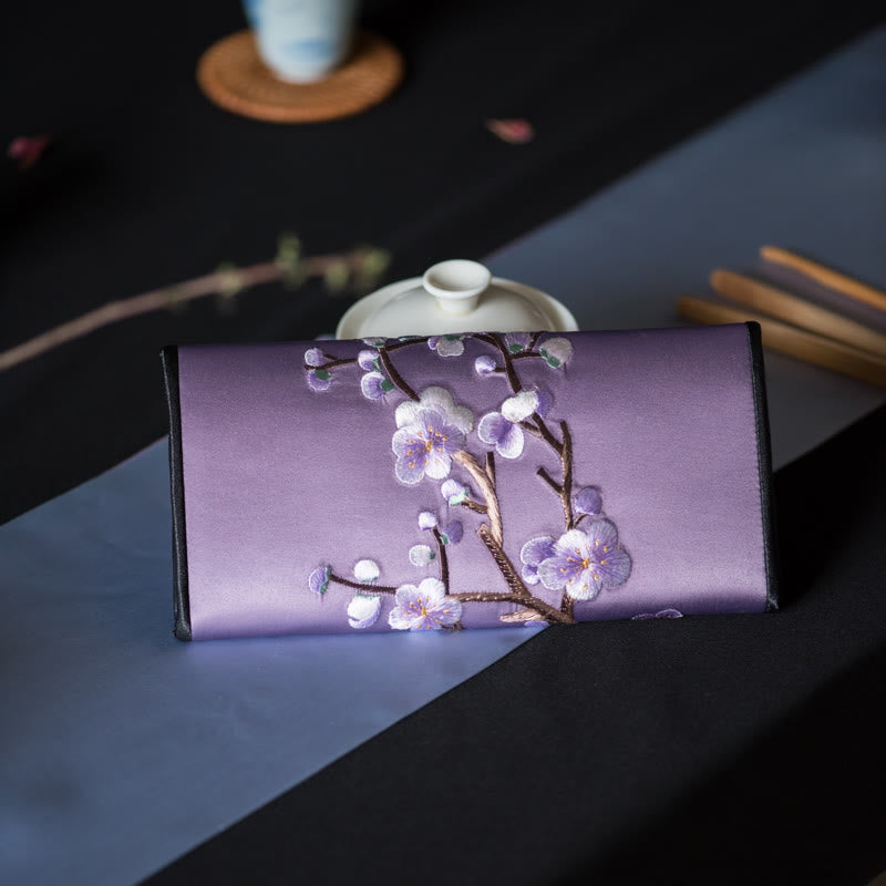 Bolso de mano largo con Buddha Stones , estilo Plum Bossom Su