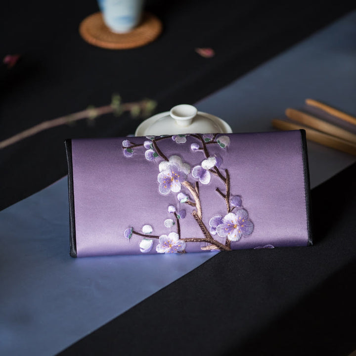 Bolso de mano largo con Buddha Stones , estilo Plum Bossom Su