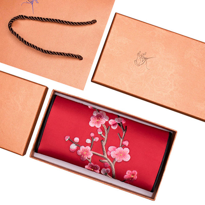 Bolso de mano largo con Buddha Stones , estilo Plum Bossom Su