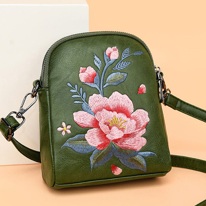 Bolso de mano con Buddha Stones y loto bordado, bolso de mano para compras, bolso de hombro, bolso cruzado
