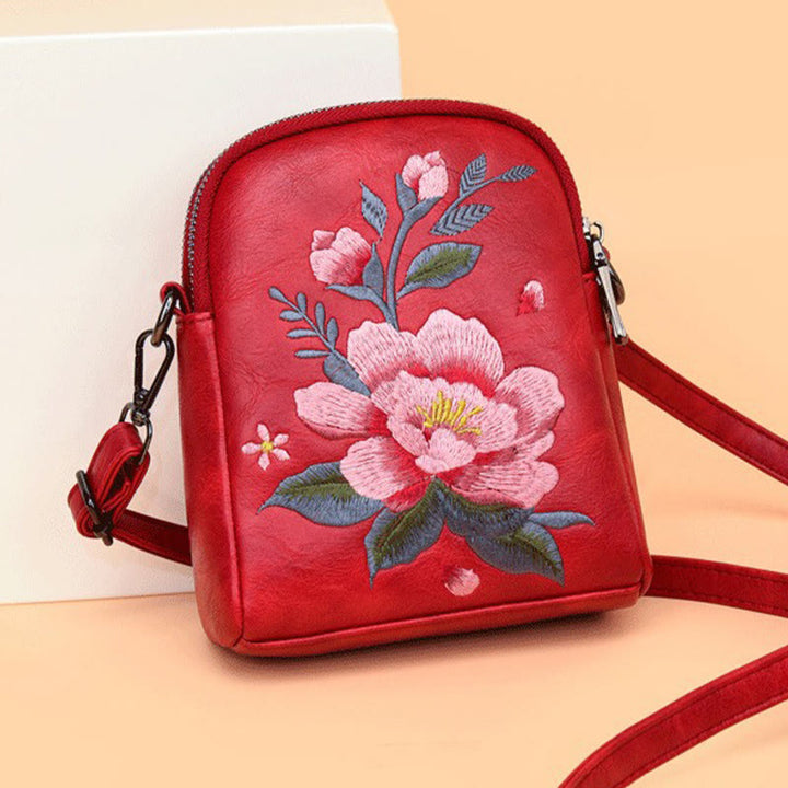 Bolso de mano con Buddha Stones y loto bordado, bolso de mano para compras, bolso de hombro, bolso cruzado