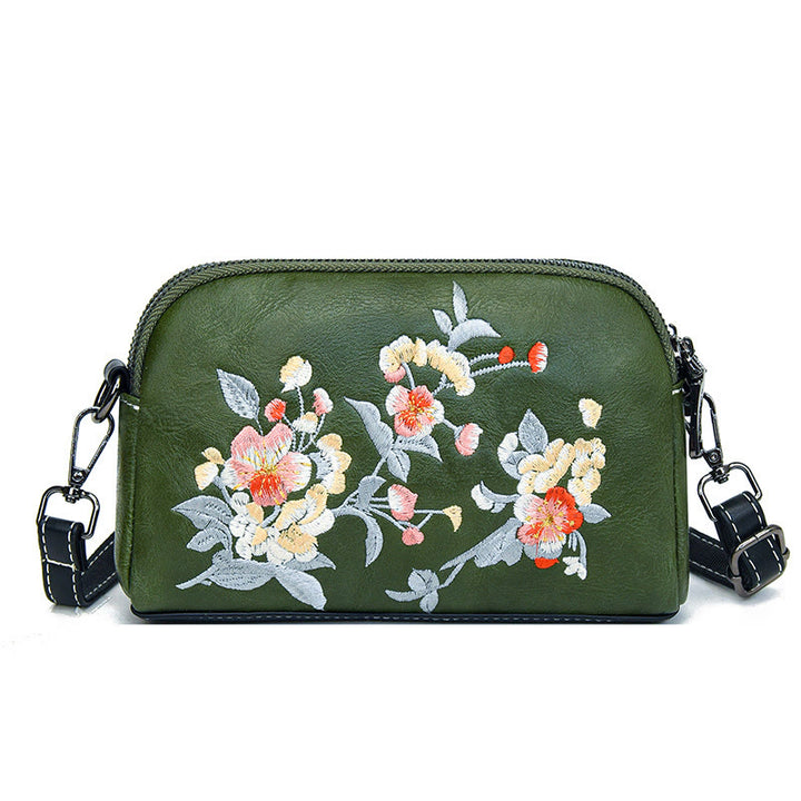 Bolso de mano con Buddha Stones, peonía, flores de granada, bolso de mano para compras, bolso de hombro, bolso cruzado