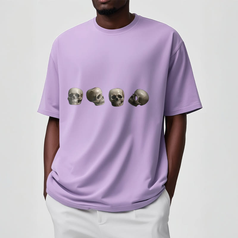 Camiseta con estampado de calaveras del bosque tibetano El Señor del Buddha Stones - image 19