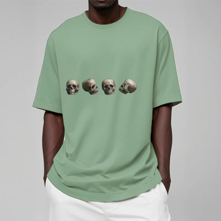 Camiseta con estampado de calaveras del bosque tibetano El Señor del Buddha Stones - image 17