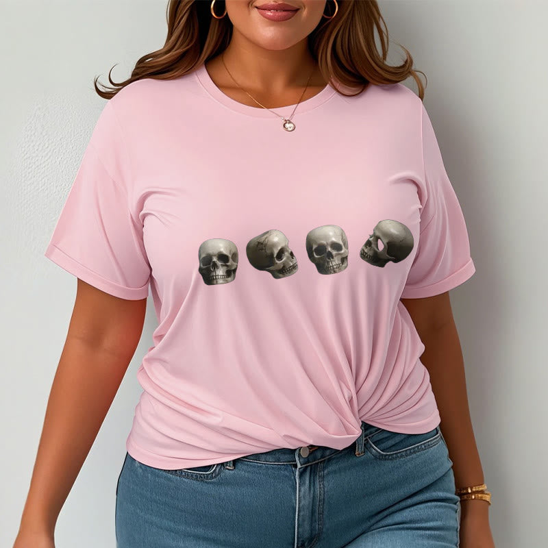 Camiseta con estampado de calaveras del bosque tibetano El Señor del Buddha Stones - image 15
