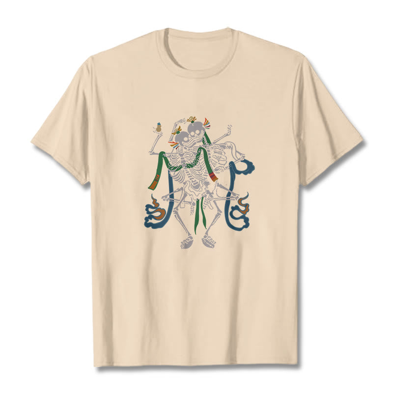 Camiseta con diseño de Buddha Stones tibetanas El Señor del Bosque Cadáver - Sopa de mariscos - 2XL - image 20