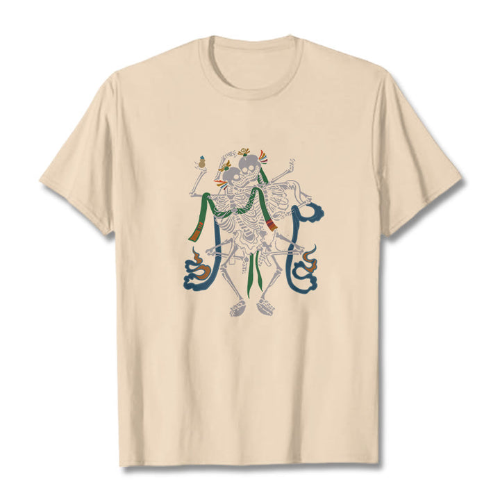 Camiseta con diseño de Buddha Stones tibetanas El Señor del Bosque Cadáver - Sopa de mariscos - 2XL - image 20