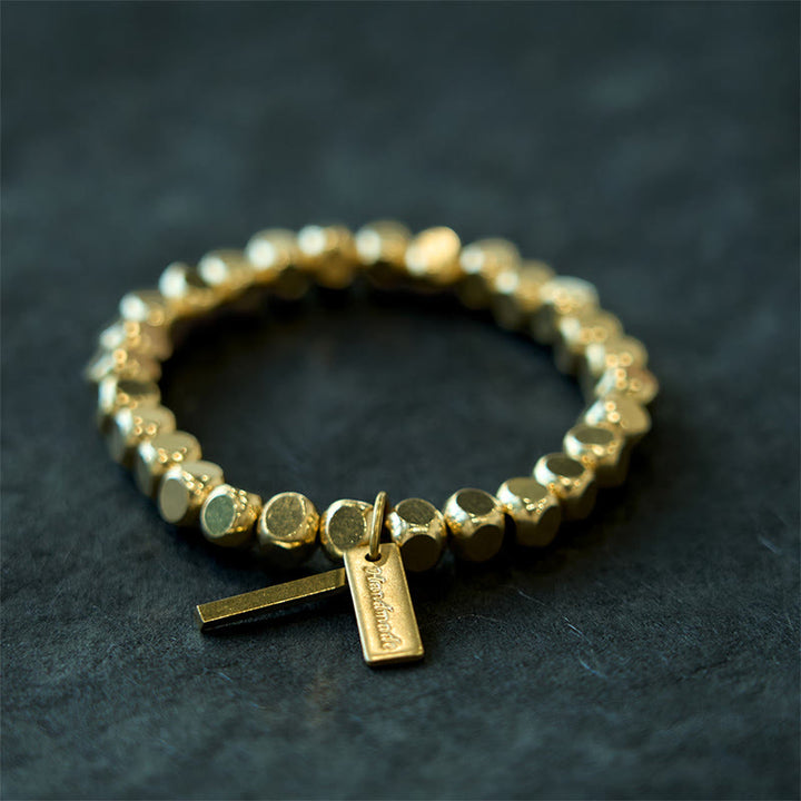 Pulsera curativa de cobre con Buddha Stones