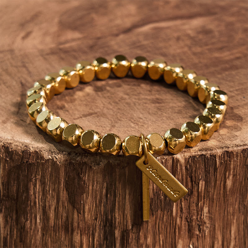 Pulsera curativa de cobre con Buddha Stones