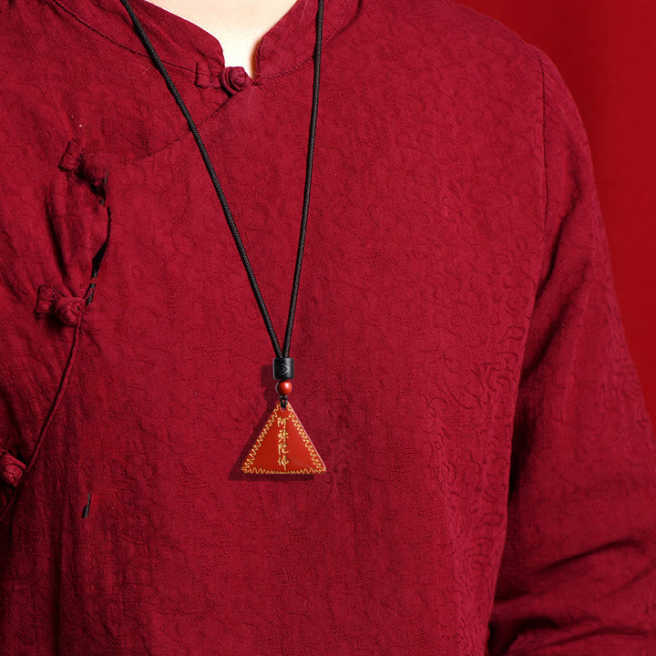 Colgante de collar de Amitabha con Buddha Stones