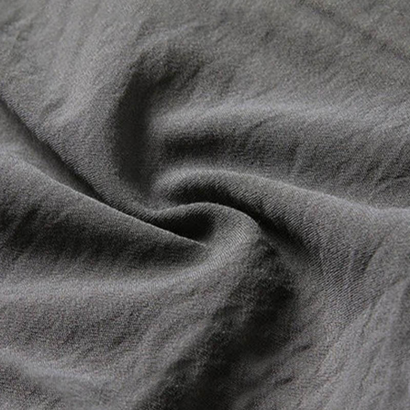 Conjunto de 2 piezas de camisa y pantalones de manga larga con botones de rana para hombre con traje Tang sencillo y Buddha Stones - image 9