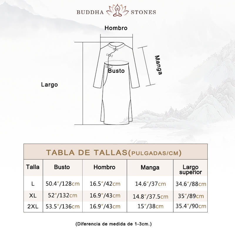 Conjunto de 2 piezas de ropa de meditación Zen Tai Chi con diseño liso de Buddha Stones, pantalones superiores de lino y algodón para mujer