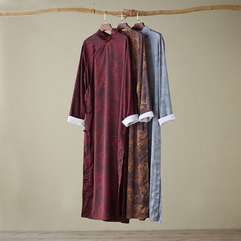 Buddha Stones , túnica de algodón con dragón para hombre - image 1