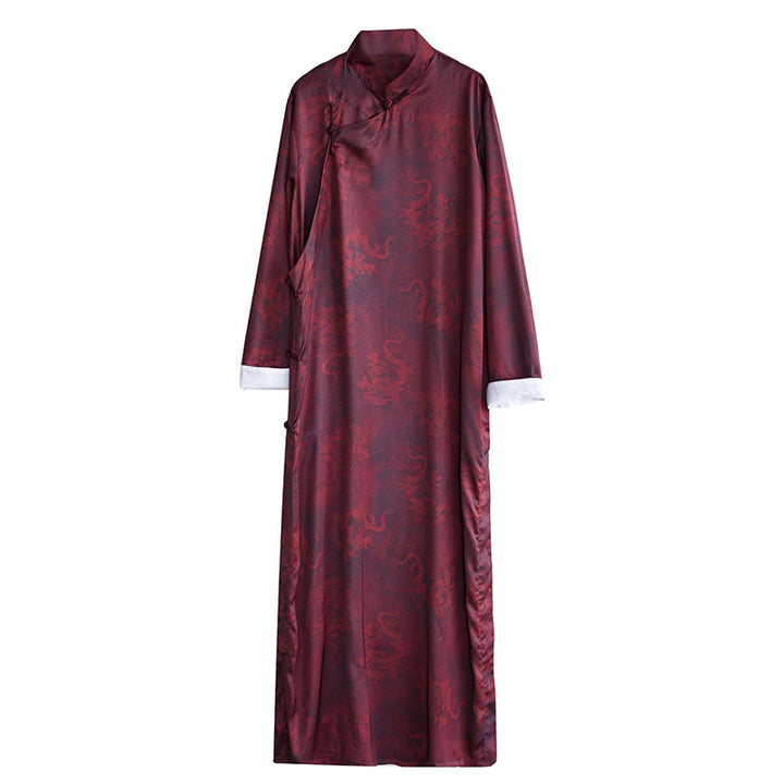 Buddha Stones , túnica de algodón con dragón para hombre - image 17