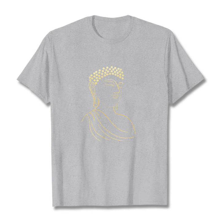 Camiseta con estampado de Buddha Stones de Buda - Gris claro - 2XL - image 20