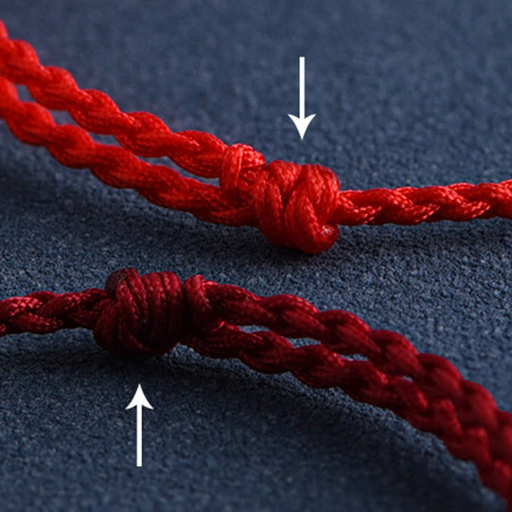 Pulsera trenzada con cuentas de madera de melocotón natural y Buddha Stones que alejan a los malos espíritus - image 16