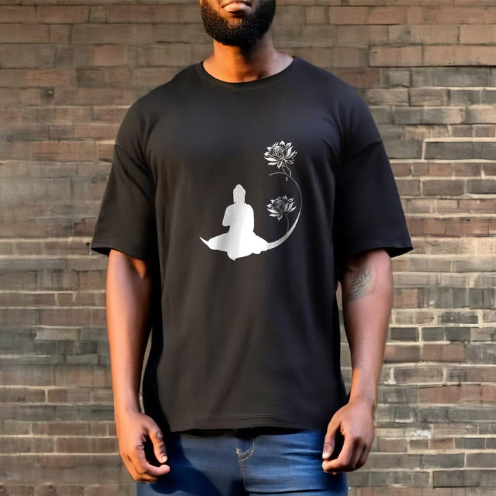 Camiseta con estampado de Buddha Stones de Buda - image 3