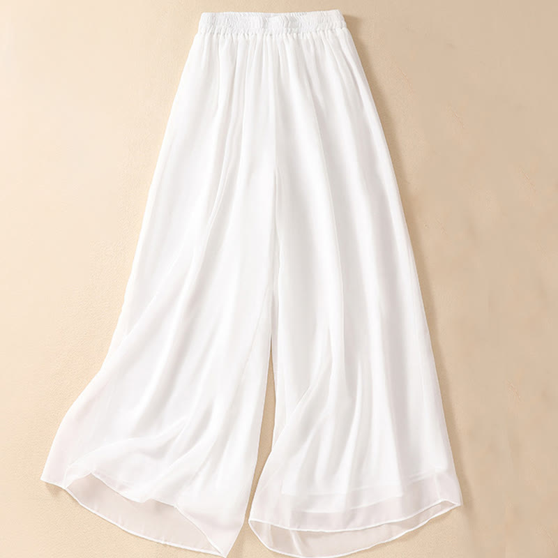 Vestido camisero con botones de rana y bordado de flores para mujer de Buddha Stones, pantalones de pierna ancha - image 16