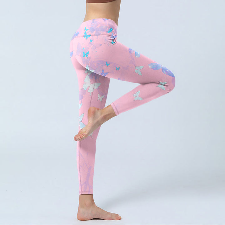 Leggings deportivos con estampado de Buddha Stones para mujer - image 3