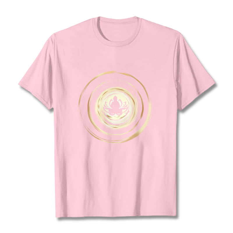 Camiseta con estampado de Buddha Stones de Buda - rosa claro - 2XL - image 12