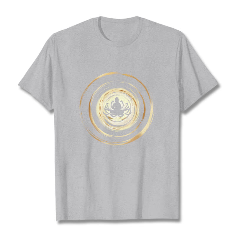 Camiseta con estampado de Buddha Stones de Buda - Gris claro - 2XL - image 19