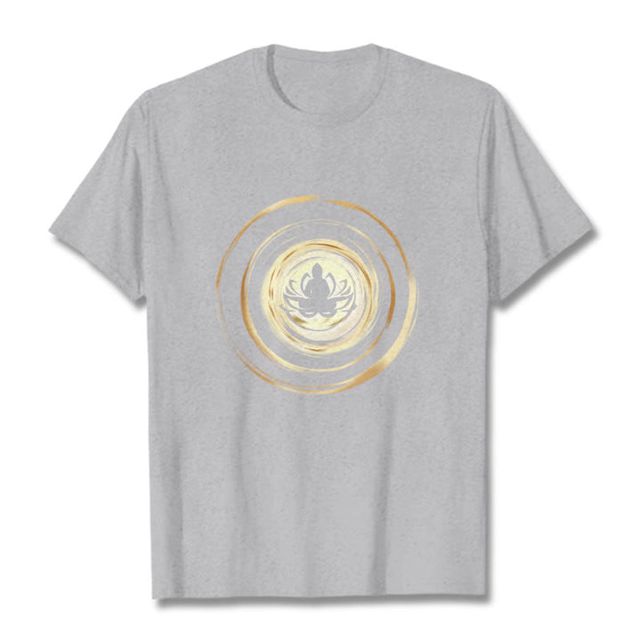 Camiseta con estampado de Buddha Stones de Buda - Gris claro - 2XL - image 19