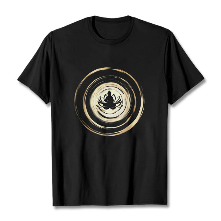 Camiseta con estampado de Buddha Stones de Buda - Negro - 2XL - image 1