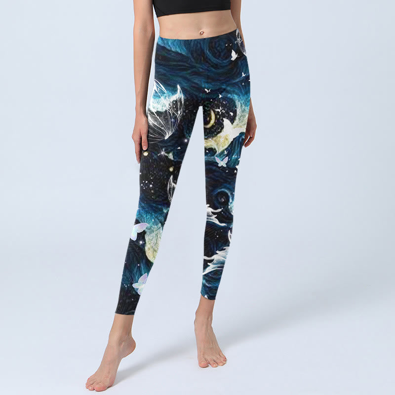 Leggings de yoga para mujer con estampado de Buddha Stones - image 6