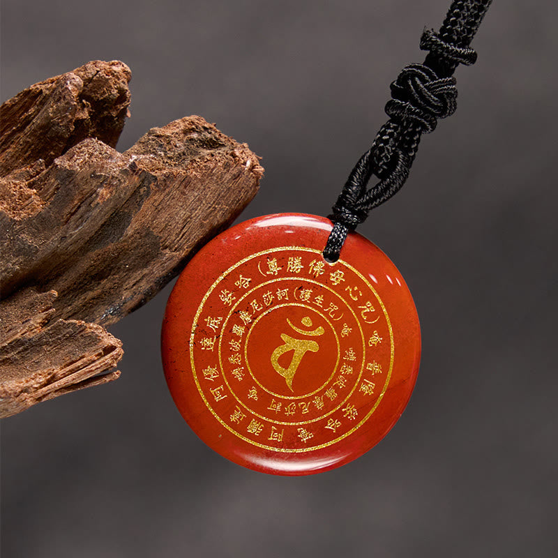 Buddha Stones Vairocana Tathagata Mantra sánscrito varios cristales negro obsidiana verde Aventurina fuerza COLLAR COLGANTE