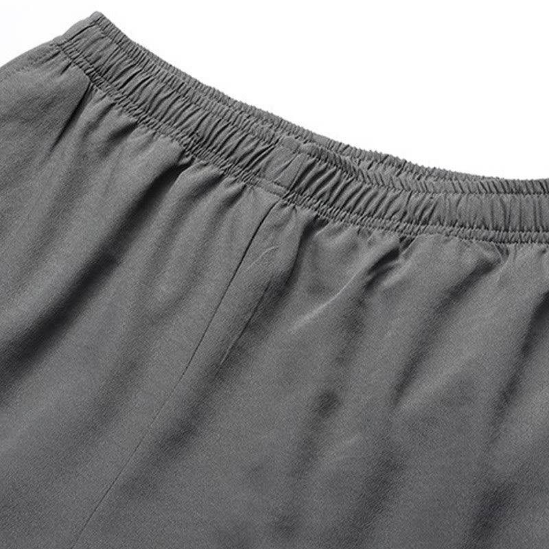 Traje Fu Tang bordado de Año Nuevo chino con Buddha Stones, conjunto de pantalones y camiseta de manga larga de Hanfu para hombre - image 12