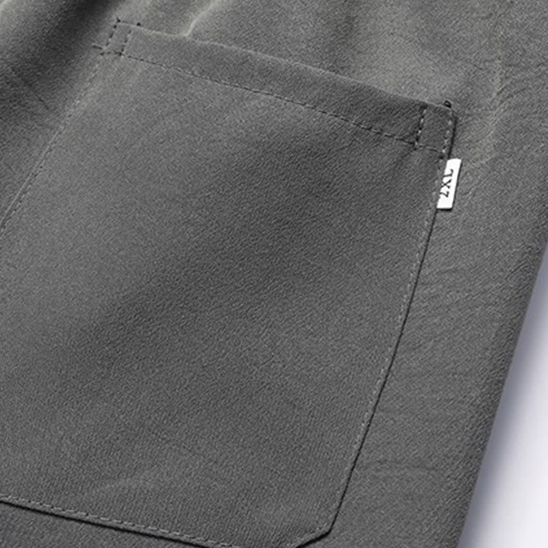 Traje Fu Tang bordado de Año Nuevo chino con Buddha Stones, conjunto de pantalones y camiseta de manga larga de Hanfu para hombre - image 14