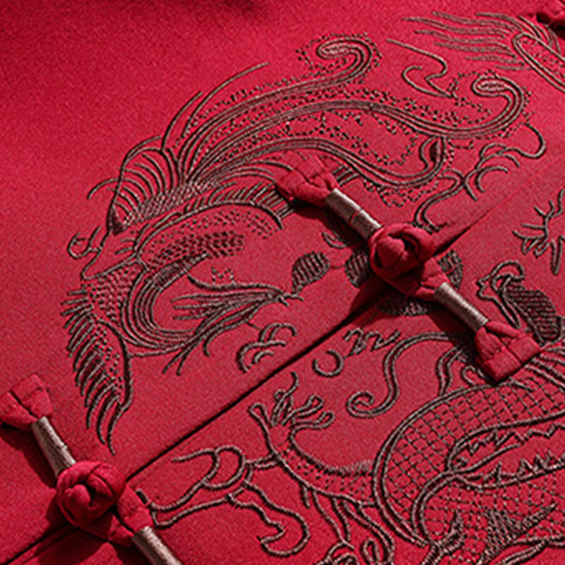 Traje Tang bordado con Buddha Stones para Año Nuevo chino, uniforme tradicional Hanfu, camiseta de manga larga, pantalones, conjunto para hombre