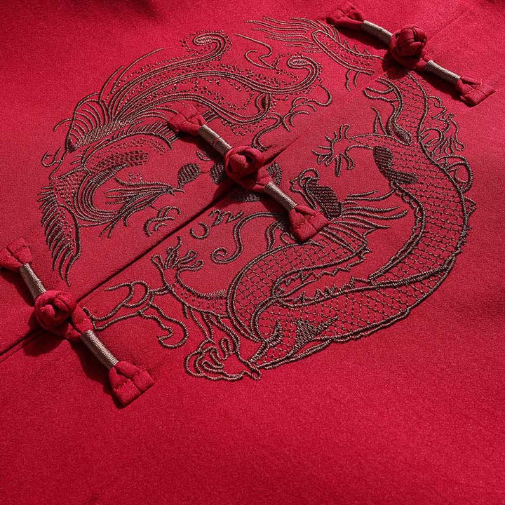 Traje Tang bordado con Buddha Stones para Año Nuevo chino, uniforme tradicional Hanfu, camiseta de manga larga, pantalones, conjunto para hombre - image 9