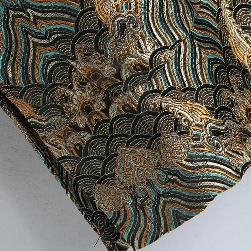 Traje Tang con Buddha Stones y bolsillos para hombre - image 14