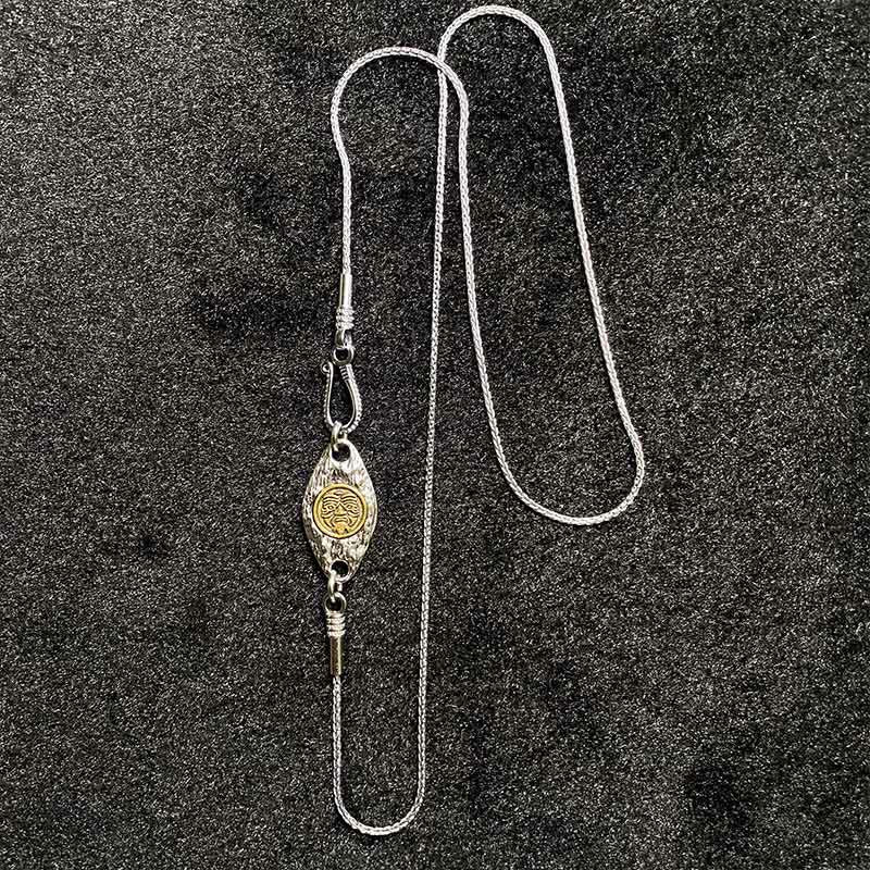 Collar con colgante de riqueza de Avalokiteśvara, Guanyin Kwan Yin de mil brazos y plata de ley 925 con Buddha Stones - image 17