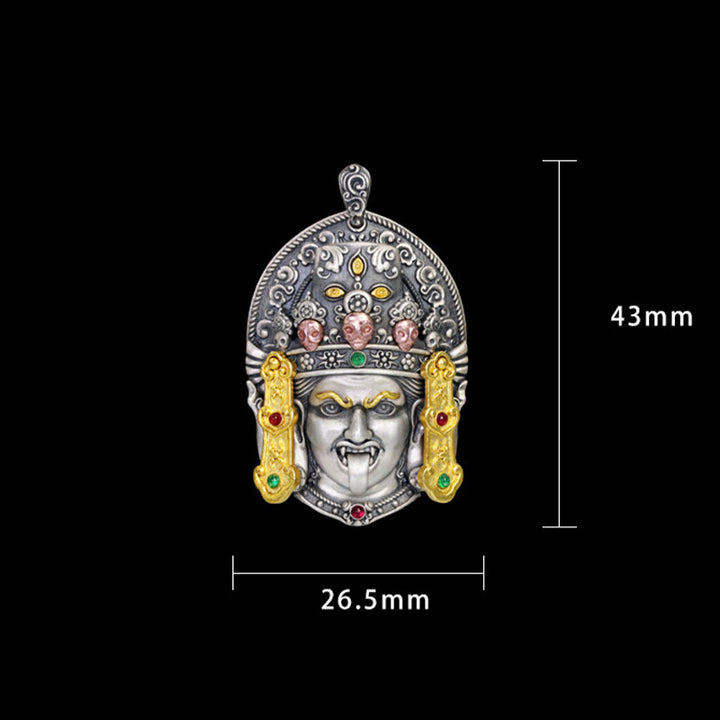 Buddha Stones , diosa tibetana Zakiram de la riqueza, que aleja a los malos espíritus