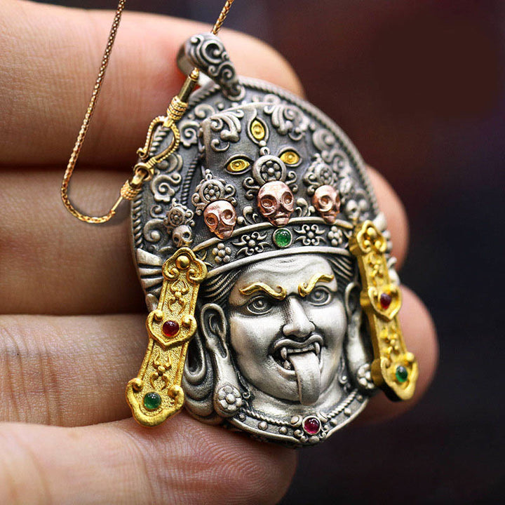 Buddha Stones , diosa tibetana Zakiram de la riqueza, que aleja a los malos espíritus